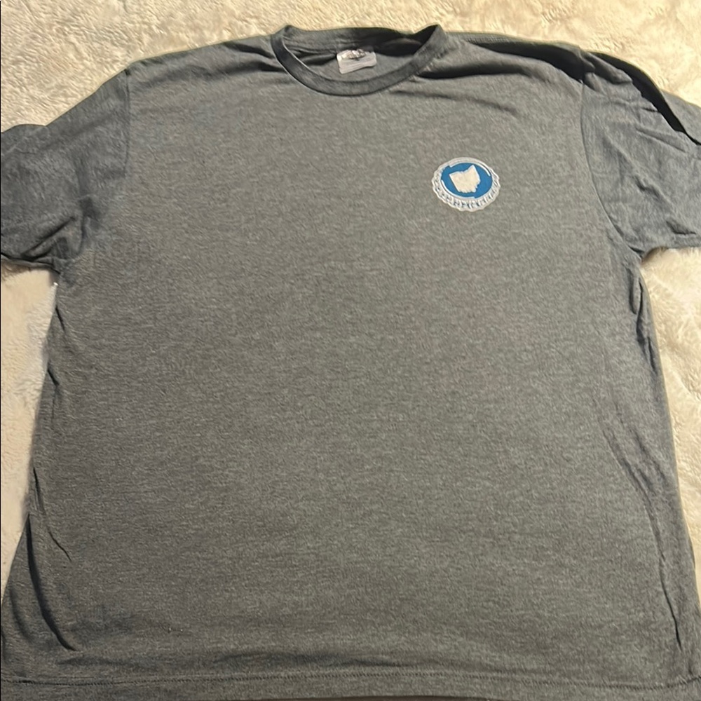 Classic Gray and Blue Short Sleeve Tees